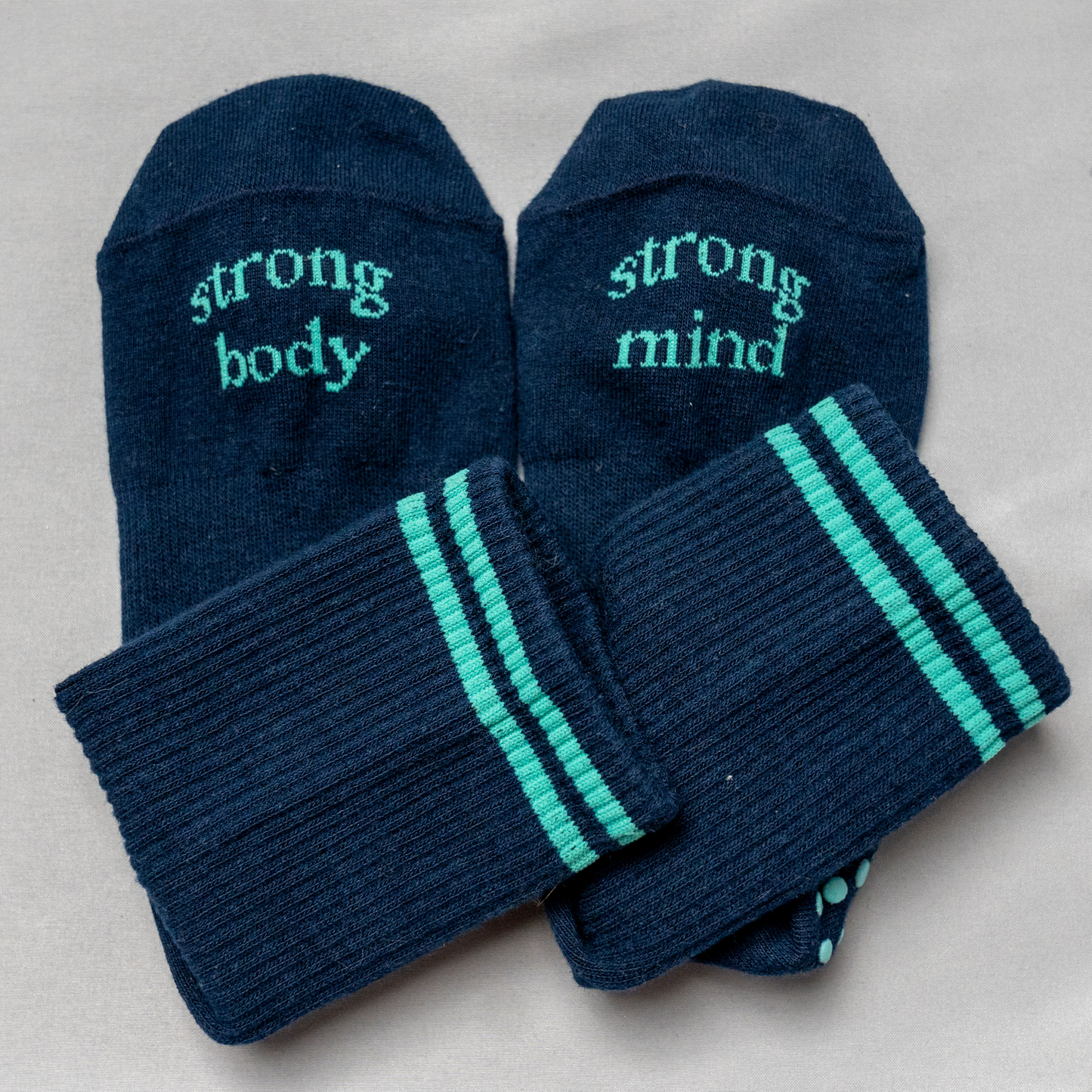 Strong Body/Strong Mind Grip Socks