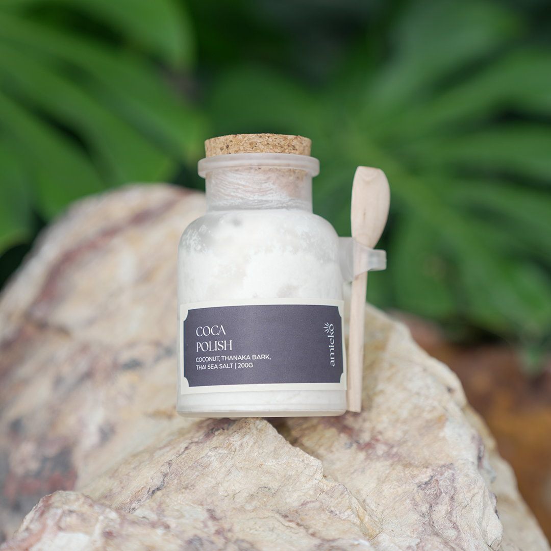 Coca Polish - Coconut, Thanaka Bark, Thai Sea Salt