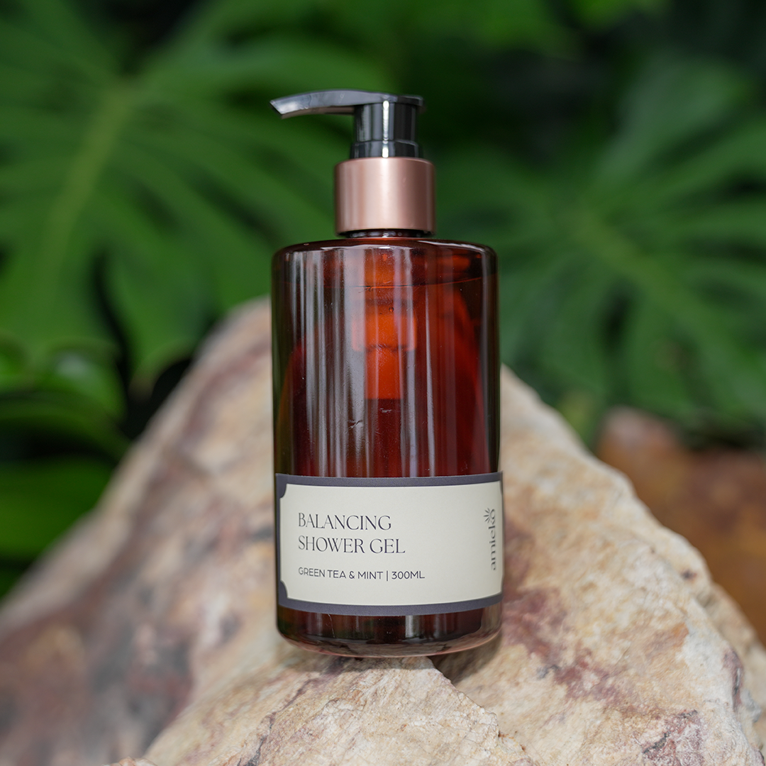 Green Tea & Mint Shower Gel - Sulfate-Free & With Added Glycerin