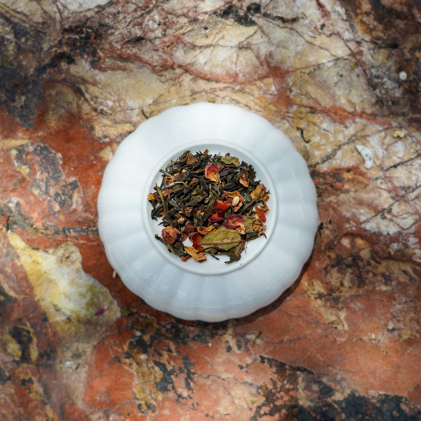 Radiant Elixir | Chinese White Tea, Rose, Pomegranate, Cranberry